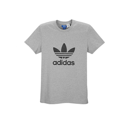 Adidas Grey Logo T-Shirt