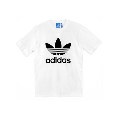 Adidas White Logo T-Shirt