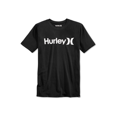 Hurley Black Logo T-Shirt
